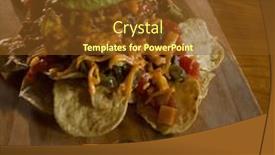  Presentation with food waste - Slides with composition-of-no-more-food background and a tawny brown colored foreground