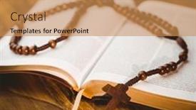  Presentation with holy bible - PPT theme consisting of composition-of-orthodox-holy-saturday background and a gold colored foreground