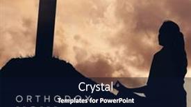  Presentation with christian faith - Slide set with composition-of-orthodox-holy-saturday background and a wine colored foreground