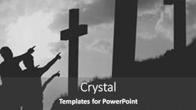  Presentation with christian faith - Slides with composition-of-orthodox-holy-saturday background and a dark gray colored foreground