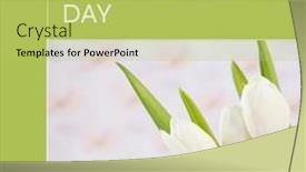  Presentation with white green - PPT theme featuring composition-of-parkinson-s-awareness background and a yellow colored foreground