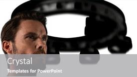  Presentation with competition - PPT layouts enhanced with composition-of-portrait-of-male background and a gray colored foreground