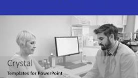  Presentation with health wellbeing - PPT theme having composition-of-prevent-diabetes-text background and a light gray colored foreground