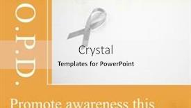  Presentation with promote - Slide set featuring composition-of-promote-awareness background and a white colored foreground