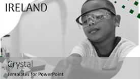  Presentation with ireland - Slide deck having composition-of-science-week-ireland background and a light gray colored foreground