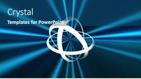  Presentation with black technology - Slides consisting of composition-of-shapes-over-light background and a ocean colored foreground