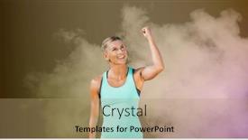  Presentation with female sport - 