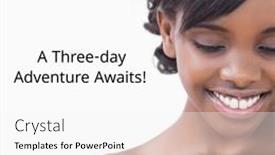  Presentation with bunch - Slide set having composition-of-spring-bank-holiday background and a white colored foreground