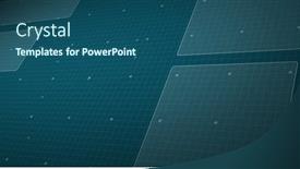  Presentation with blue squares - Presentation theme consisting of composition-of-squares-on-blue background and a ocean colored foreground