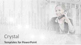  Presentation with image processing - PPT layouts consisting of composition-of-statistics-and-financial background and a white colored foreground