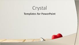  Presentation with red medical - Presentation design featuring composition-of-stethoscope-and-red background and a white colored foreground