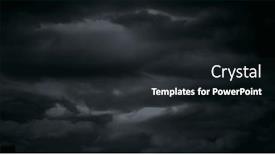  Presentation with weather climate - Slide set consisting of composition-of-stormy-grey-clouds background and a wine colored foreground