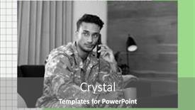  Presentation with mental - Slide set with composition-of-talk background and a gray colored foreground