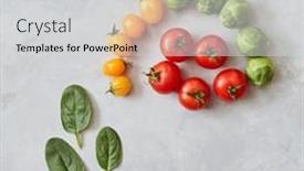  Presentation with spinach - 