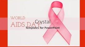  Presentation with world aids day - Presentation design enhanced with composition-of-world-aids-day background and a lemonade colored foreground