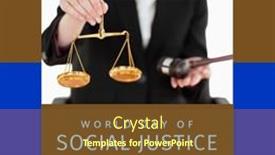  Presentation with court gavel - Slides featuring composition-of-world-day background and a  colored foreground