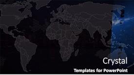  Presentation with black technology - Slides featuring composition-of-world-map background and a black colored foreground