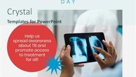  Presentation with tuberculosis - Presentation enhanced with composition-of-world-tuberculosis-day background and a cool aqua colored foreground