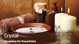  Presentation with indian heritage of art - Cool new slide set with composition with decorative indian candle backdrop and a tawny brown colored foreground