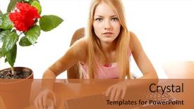  Presentation with internet addiction - Amazing slides having halloween cupcakes on wicker mat on table backdrop and a tawny brown colored foreground