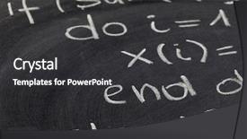  Presentation with code - Presentation theme enhanced with computer code in fortran background and a  colored foreground