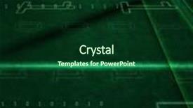  Presentation with binary - PPT layouts featuring computer-designed-abstract-binary-code background and a forest green colored foreground