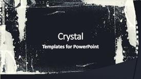  Presentation with old film - PPT theme with computer designed highly detailed film background and a wine colored foreground