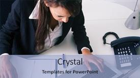  Presentation with young students working in groups - Audience pleasing presentation consisting of secretary bird - young woman working backdrop and a  colored foreground