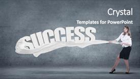  Presentation with green matrix computer generated - PPT theme consisting of computer generated image - corporate income background and a gray colored foreground