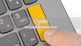  Presentation with search - Slide set enhanced with computer-keyboard-with-search-key background and a gray colored foreground