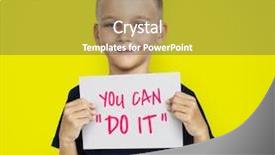  Presentation with computer security - Slides with computer keyboard with security key background and a dark gray colored foreground