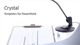  Presentation with brown sugar isolated on white - Beautiful PPT theme featuring computer microphone with documents isolated backdrop and a  colored foreground