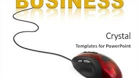  Presentation with african american in computer class business - Beautiful slide deck featuring background italian amarettini biscuit backdrop and a coral colored foreground.