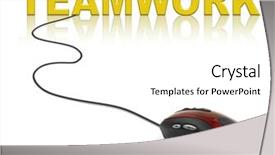  Presentation with teamwork - Amazing slide set having dog breed shih tzu backdrop and a coral colored foreground