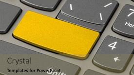  Presentation with notebook - Presentation featuring computer-notebook-keyboard-with-blank background and a coral colored foreground