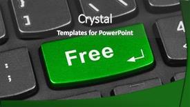  Presentation with free trade - PPT layouts enhanced with computer notebook keyboard with free background and a dark gray colored foreground