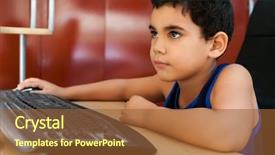  Presentation with web devolopment - PPT theme with data transformation for business intelligence background and a dark gray colored foreground