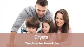  Presentation with family prayer jesus - Presentation theme with computer white man - family using laptop together background and a coral colored foreground