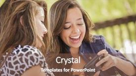  Presentation with race - Amazing slide set having computers tablets cell phones - attractive mixed race girls smiling backdrop and a violet colored foreground