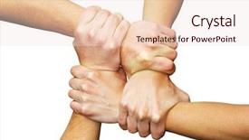  Presentation with racism white hands in modern - Colorful slides enhanced with comrades - hands on a white background backdrop and a lemonade colored foreground