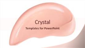  Presentation with concealed - Beautiful theme featuring concealed - smears of foundation for face backdrop and a lemonade colored foreground