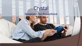  Presentation with home documents - Amazing slide deck having concentration - image of a concentrated young backdrop and a sky blue colored foreground