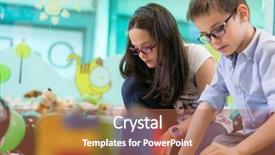  Presentation with brain activity - Slide deck enhanced with brain activity - cute girl wearing eyeglasses while background and a red colored foreground