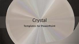  Presentation with metallic - PPT layouts enhanced with concentric circles - brushed metallic surface with patches background and a light gray colored foreground