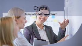  Presentation with education - Presentation enhanced with concept - business team with flip background and a  colored foreground