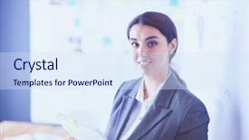  Presentation with education - Presentation theme consisting of concept - business team with flip background and a  colored foreground