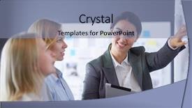  Presentation with education - Presentation theme consisting of concept - business team with flip background and a  colored foreground