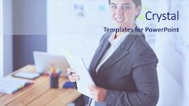  Presentation with education - PPT theme enhanced with concept - business team with flip background and a sky blue colored foreground