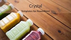  Presentation with detox - Beautiful theme featuring concept - close up of plastic backdrop and a coral colored foreground