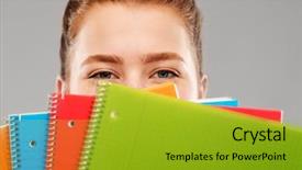  Presentation with education red - Amazing slide set having concept - close up of red backdrop and a gold colored foreground